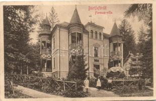 Bártfafürdő, Bardejovské kúpele; Ferencz villa / villa (EK)