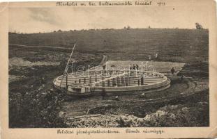 Pelsőc, Plesivec; Jószágitató ciszterna, Miskolci m. kir. kultúrmérnöki hivatal 1913 / livestock watering (EK)