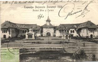 1906 Bucharest, Bucuresti; Expositia Nationala, Palatul Mine si Cariere / expo, mine palace
