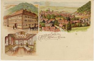 Suhl Hotel Litho
