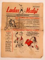 1945 A Ludas Matyi szatirikus hetilap I. évfolyamának 6. száma