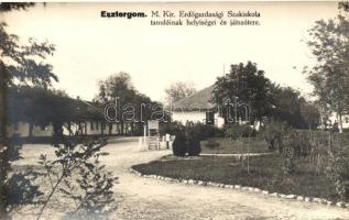 Esztergom, Erdőgazdasági Szakiskola tanulóinak helyiségei és játszótere, photo