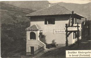 Frassilongo, Gereut; Deutscher Kindergarten / German kindergarten (Rb)