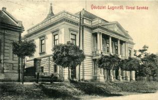 Lugos, Lugoj; Városi színház, W. L. Bp. 892. / theatre