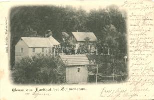 1899 Sluknov, Schluckenau; Karlthal / valley (EK)