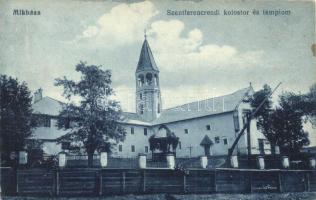 Mikháza, Calugareni; Szentferencrendi kolostor és templom / cloister and church