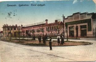 Temesvár, Timisoara; Gyárváros, Turul cipőgyár / factory district, shoe factory (EK)