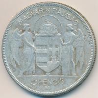 1930. 5P Ag "Horthy jobbra" T:3  
Adamo P8