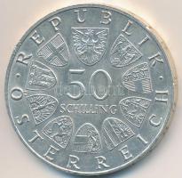 Ausztria 1967. 50Sch Ag "100 éves a Kék Duna Keringő" T:2 kis ph.
Austria 1967. 50 Schill...