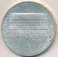 Ausztria 1966. 50Sch Ag "150 éves az Osztrák Nemzeti Bank" T:2 apró ph. 
Austria 1966. 50...