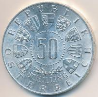 Ausztria 1963. 50Sch Ag "Tirol 600 éve egyesült Ausztriával" T:2 kis ph.
Austria 1963. 50...
