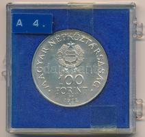 1972. 100Ft Ag "Budapest" sérült ÁPV plasztiktokban T:BU