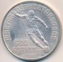 1981. 500Ft Ag "Labdarúgó VB - 1 játékos" T:BU