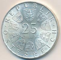 Ausztria 1970. 25Sch Ag "Franz Lehar" T:2 
Austria 1970. 25 Schilling Ag "Franz Leha...