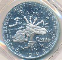 Ausztria 1974. 50Sch Ag "Bécsi Nemzetközi Kertészeti Kiállítás" plasztikcsomagolásban T:PP...