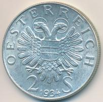 Ausztria 1934. 2Sch Ag "Dollfuss" T:2
Austria 1934. 2 Schilling Ag "Dollfuss" C...
