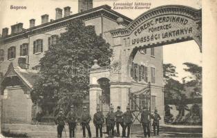 Sopron, Ferenc Ferdinánd főherceg lovassági laktanya (EK)