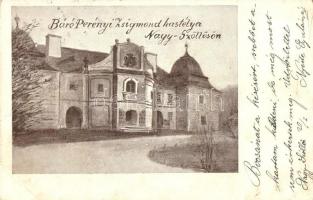 Nagyszőlős, Vynohradiv; Báró Perényi Zsigmond kastély / castle (EB)