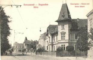 Nagyszeben, Sibiu; Schweis-utca / street