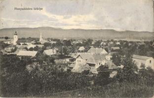 Dobra, Hunyaddobra; látkép, kiadja Komlósy és Musztécz Testvérek / general view (EK)