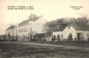 Bród, Brod na Savi; Posta / post office (vágott / cut)