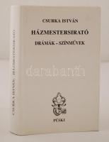 Csurka István: Házmestersirató. Drámák, színművek. Budapest, 1999, Püspöki. Kiadói egészvászon kötésben fedőborítóval