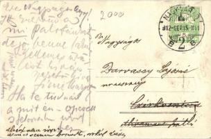 1912 Nagyvárad, Oradea, Darvassy palota / palace, photo (vágott/cut)