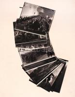 cca 1935 Bács-Kiskun megyei felvételek, Lőcsei Árpád  kecskeméti vándorfényképész hagyatékában őrzött 13 db üveglemez negatívról készült modern nagyítások, 13x18 cm