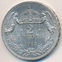 1912KB 2K Ag "Ferenc József" T:1-,2 kis ph. Adamo K6