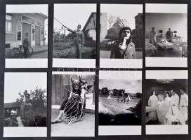 cca 1940 Nagykanizsai felvételek, Fekete György (1904-1990) budapesti fényképész hagyatékában őrzött 8 db vintage negatív modern nagyítása, 10x15 cm