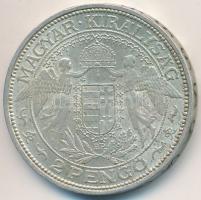 1933. 2P Ag "Madonna" T:1-,2 Adamo P7