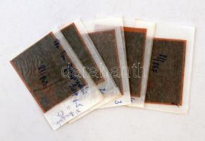 1981 Budapest, X. ker., Pongrác u. 17. GYÓGYSZERTÁR kívül-belül, 5 db professzionális minőségű, szab...