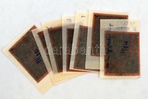 1981 Budapest, X. ker., Maglódi út 65. GYÓGYSZERTÁR kívül-belül, 7 db professzionális minőségű, szab...