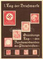 1936 Tag der Briefmarke, Bründungs Tag des Reichsverbandes der Philatelisten / National philatelist day So. Stpl