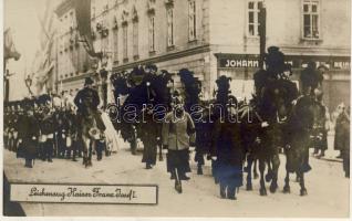 Franz Joseph`s funeral Foto AK