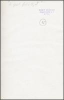 cca 1980 Nagy Sándor: A gát felett, pecséttel jelzett vintage fotóművészeti alkotás, 21,5x14 cm