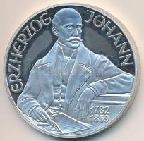 Ausztria 1994. 100Sch Ag "János főherceg" T:PP ragasztónyom Austria 1994. 100 Schilling Ag "Archduke John" C:PP gluemark