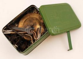 Prince, régi kemping melegítő, réz, jelzett, eredeti dobozban, 17x13x8cm