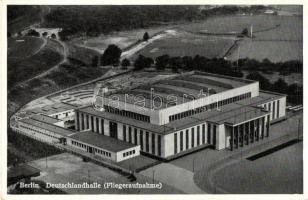 10 db RÉGI német városképes lap, német nemzetszocialista zászlókkal / 10 old German town-view postca...