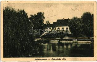 Balatonkenese, Csikvándy villa (fa)