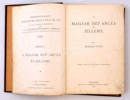 Herman Ottó: A magyar nép arcza és jelleme. Tizenegy táblával és negyvenöt szövegrajzzal. Budapest, ...