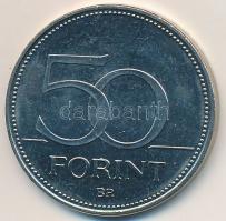 2004. 50Ft Cu-Ni "Magyarország az EU tagja" színezett címer, tanúsítvánnyal T:2 Adamo FOEM...