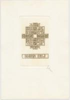 Nagy Árpád Dániel (1922-1985): Bárándy György (1919-2014) ügyvéd és felesége részére készült 6 db al...