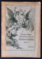 1912 Országos Magyar Képzőművészeti Társulat Jubiláris kiállítás 1911-12. Sok fotóval illusztrált kiadvány. Budapest, Singer és Wolfner kiadása. Illusztrált kiadói papír kötésben.