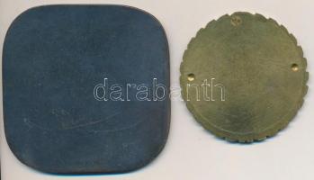 DN "Kiskun Napok - Kiskunfélegyháza" Br emlékplakett (77x77mm) + DN "Magyar Autóklub ...