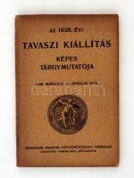 Az 1928. évi Tavaszi Kiállítás képes tárgymutatója. Országos Magyar Képzőművészeti Társulat. Budapest, Városliget, Műcsarnok. Sok fotóval készült kiadvány