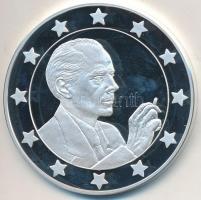 DN "Eurófantáziák - Bartók Béla" Ag emlékérem tanúsítvánnyal (20,7g/0,999/38,61mm) T:PP