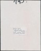 Merényi Rudolf (1893-1957): Harem hölgyek. Rézkarc, papír, jelzett, paszpartuban, 15x10 cm