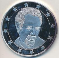 DN "Eurófantáziák - Kodály Zoltán" Ag emlékérem tanúsítvánnyal (20,7g/0,999/38,61mm) T:PP ...