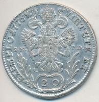 1776B/SK-PD 20kr Ag "II. József" T:2 juszt.  Huszár: 1841., Unger III.: 1306.b